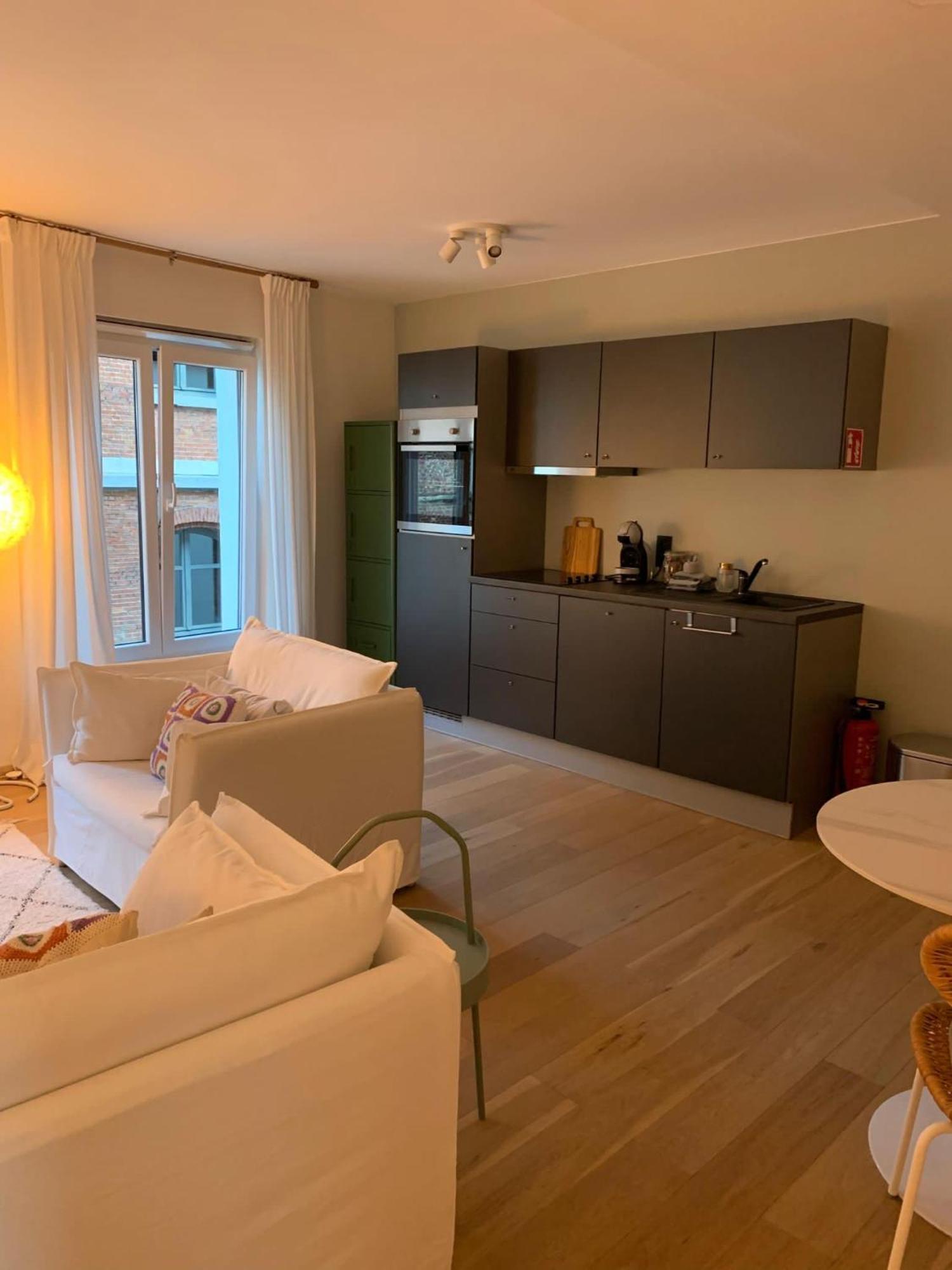 Cozy Studio In Centre Of Old Town Антверпен Экстерьер фото